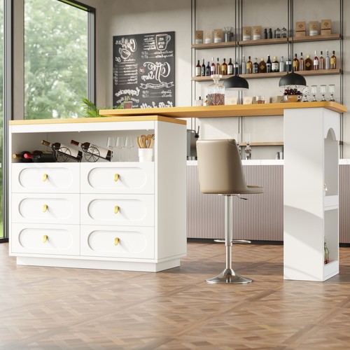 Extendable dining bar table - dining,