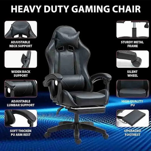 Gaming chair footrest office - gaming,