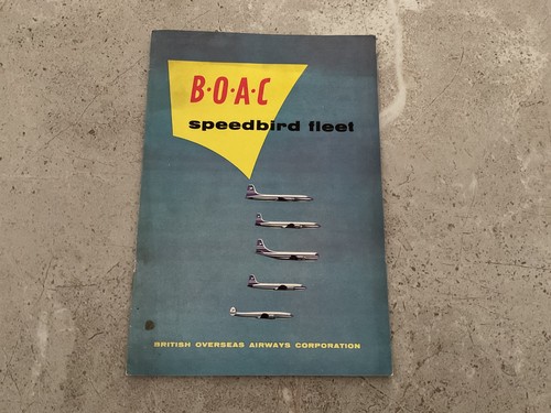 Boac speedbird fleet airline - boac,