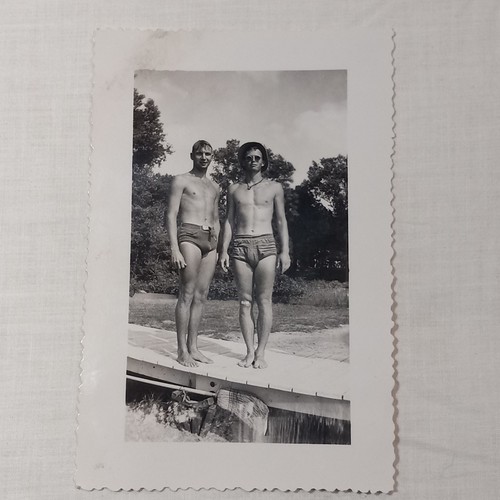 1946 bsa men - men, swim
