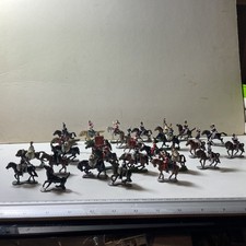 Metal Napoleonic Soldiers On Horses