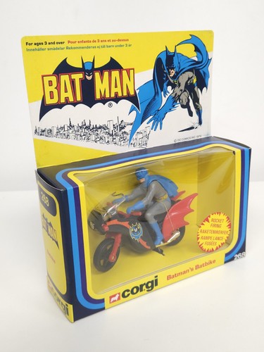Corgi toys 268 batbike - corgi, batbike,