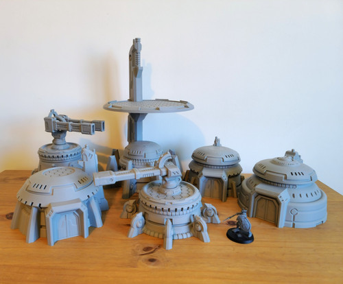 Alien army war - army, buildings