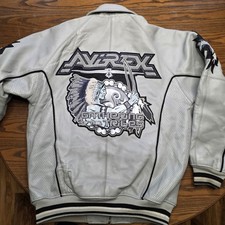 Avirex Leather Jacket Gathering Of The Tribes 1990, Vintage, Great Condition
