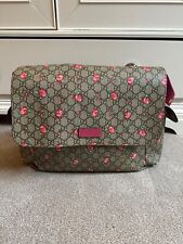 Gucci Supreme Rosebud Baby Changing Bag