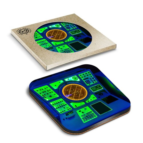 Boxed square coasters - x,