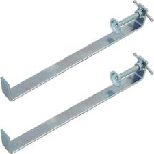 Neilsen 2pc Bricklaying Profile Clamp Brick DIY Clamps 300mm 12" T Blot