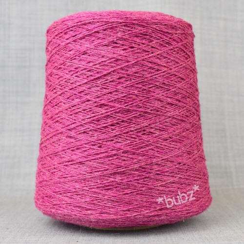 Pure shetland wool yarn - pure, pink
