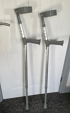 Pair Of  Adjustable Height  Crutches COOPERS 180  kilo max