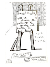 David Hockney Dog Show Poster