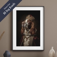 Royal Dog Portrait Print –