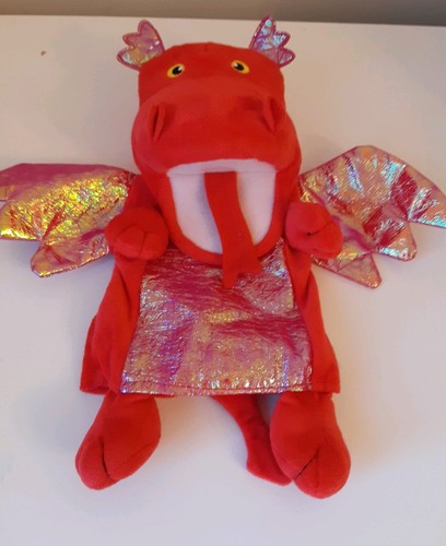 Fiesta red dragon plush - fiesta,