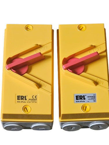 Erl isolating switch or - erl, 45