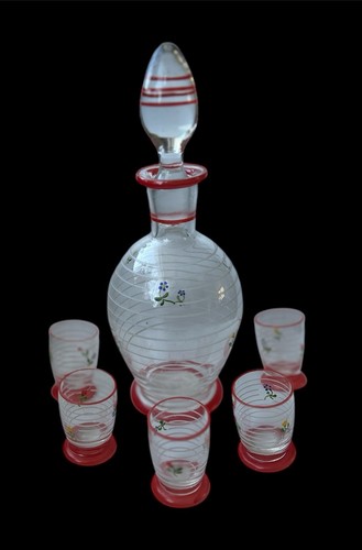 Vintage hand blown - hand, glass