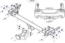 Towtrust Fixed Flange