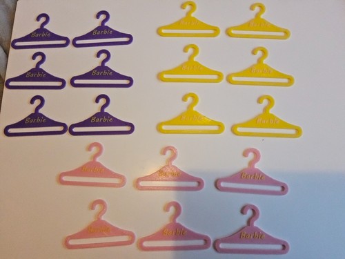 Barbie compatible coat hangers - coat,