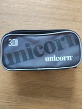 Unicorn 3D Large Darts Case with 3 Extra Large Zipped Compartments