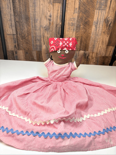 Vintage handmade primitive rag - vintage,