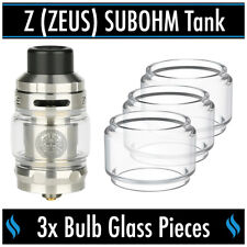 3x Bubble Bulb Glass Pieces