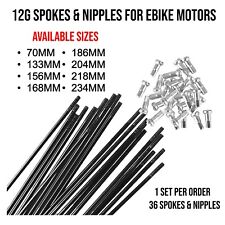 E-Bike Spokes 12G Spokes