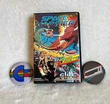 Commodore 64 / 128 CBM C64 Space Harrier - tested, FREE badge etc