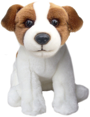 Jack russell plush - jack, soft