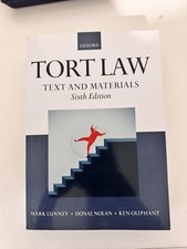 Tort Law Texts And Materials