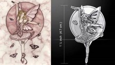 Mauve Dream Fairy pendant by