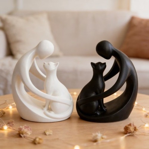 Printing human and cat - and,