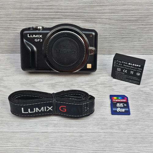 Panasonic lumix dmc gf3 1mp - panasonic, 12.1mp