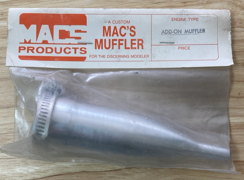 Macs muffler model airplane - muffler,