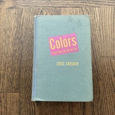 Vintage COLORS Louis Cheskin 1947 Color Research Institute Illustrated