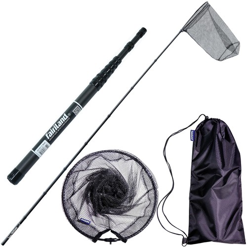 Long handle fishing net - long,