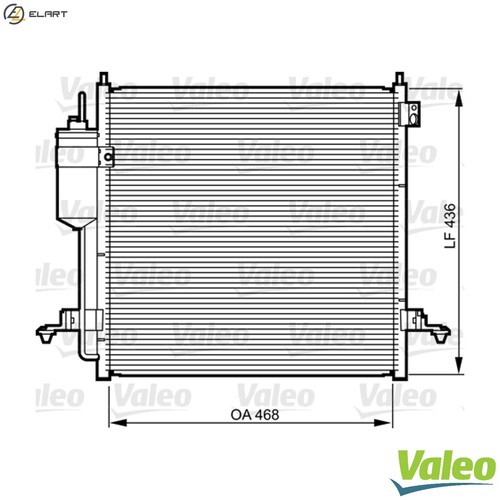 Condenser air conditioning - condenser,