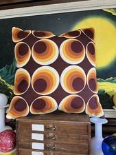 Vintage 70s Mid Century Fabric