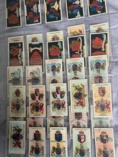 cigarette cards arms of kings