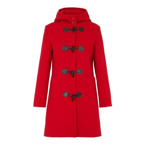 New ladies hooded pocket wool - pocket,