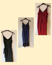 Dreses Woman Bundle Summer Navy Red Black Size S-m Girls Spring Pregnancy 