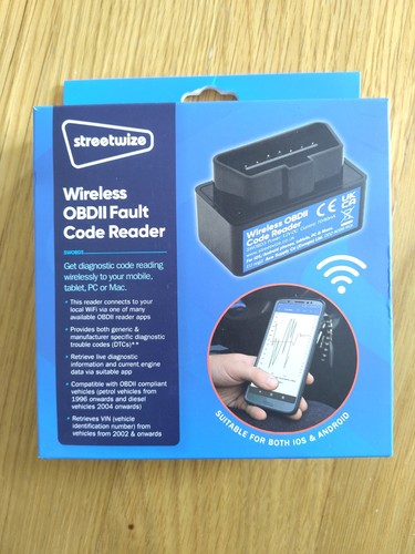 Wireless obdii fault code - obdii,