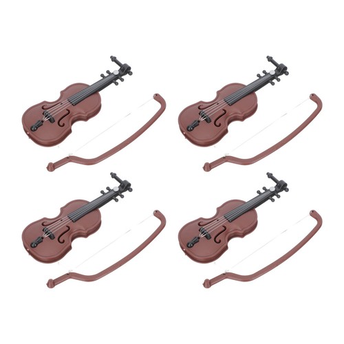 4pcs durable miniature violin - 4pcs,