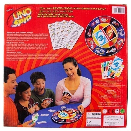 Uno spin board game - game, playing