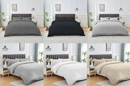 Wells seersucker duvet cover - wells,