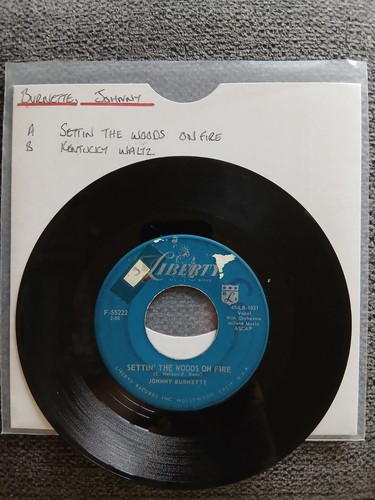 Johnny burnette settin the - settin',