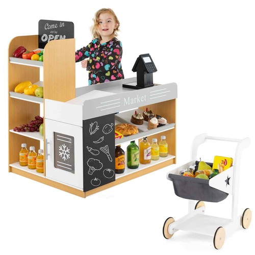 Pretend play grocery - pretend, set