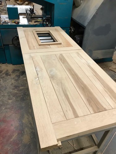 Solid oak mortice - solid,