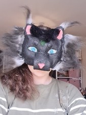 Therian Cat Dragon Rabbit Mask Handmade Therian Cosplay Rare Unique