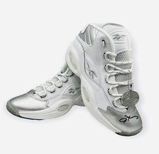 Allen Iverson Reebok 25th Anniversary Question Signed Shoes New In Box Beckett