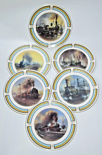 LARGE CAVERSWALL PRESTIGE TRAIN CHARGER PLATE DAVID WESTON - CHOSE FROM LIST