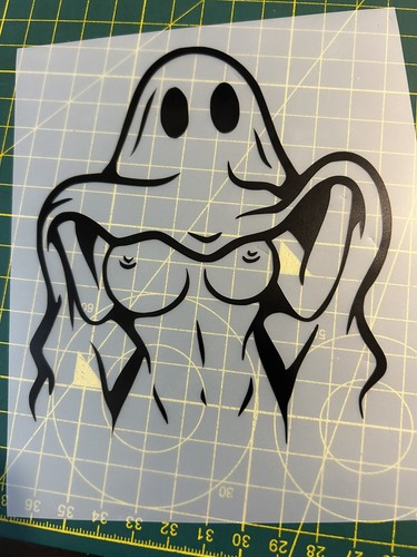 Female ghost flashing vinyl - female,