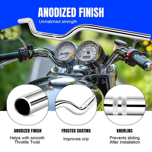 Motorcycle handlebar drag - 7/8",